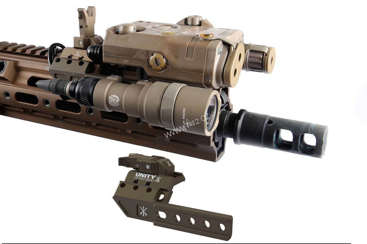 Platforma Unity Tactical FUSION LightWing Adapter - Left, FDE