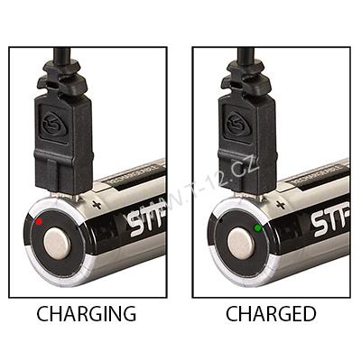 Baterie Streamlight 18650 Micro USB dobíjecí, Li-Ion 3,7V, 2600 mAh