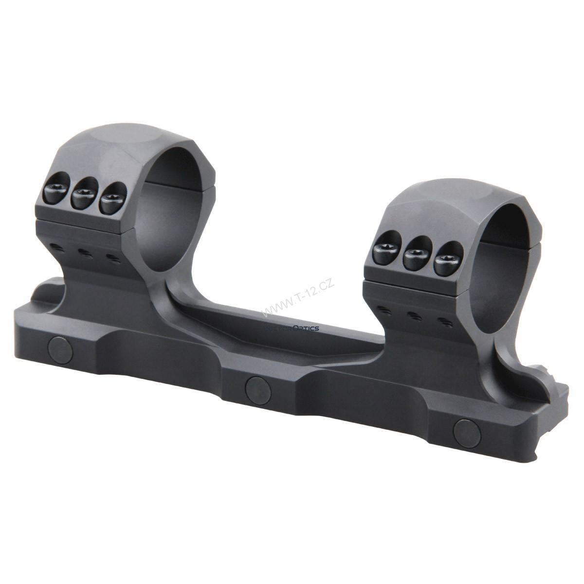 Jednodílná montáž puškohledu 34mm X-Accu, vysoká