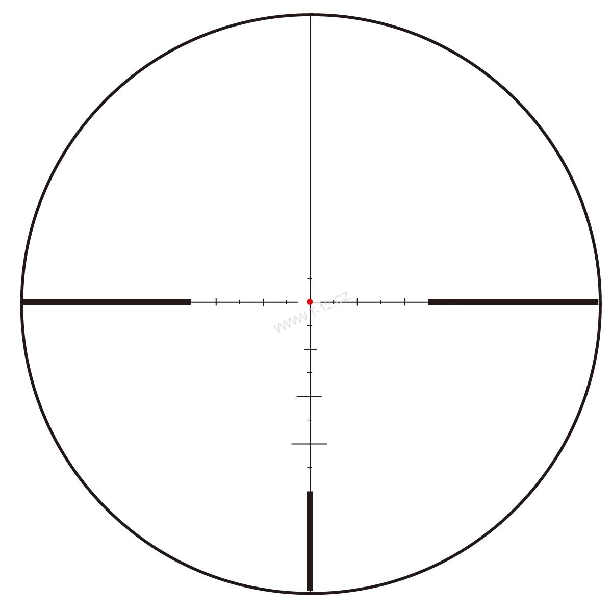 Puškohled Continental X8 3-24x56 Hunting CDM, 30mm, SFP